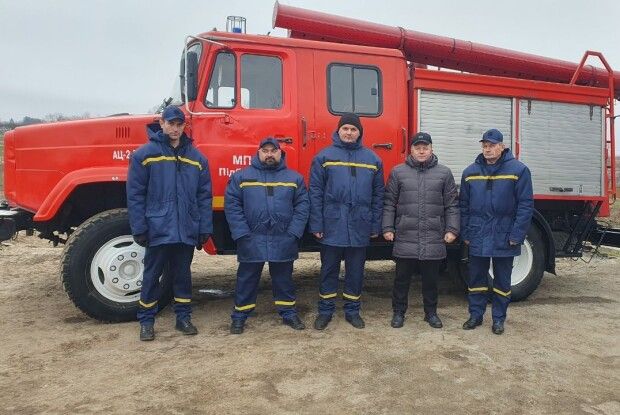Щоб домівка не перетворилася на згарище: як на Горохівщині відкривали підрозділ місцевої пожежної охорони (Фото, відео)
