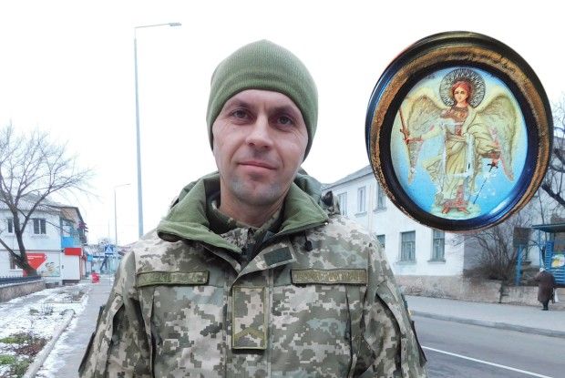 У бліндажі солдата з Волині вцілів лише образок архістратига Михаїла