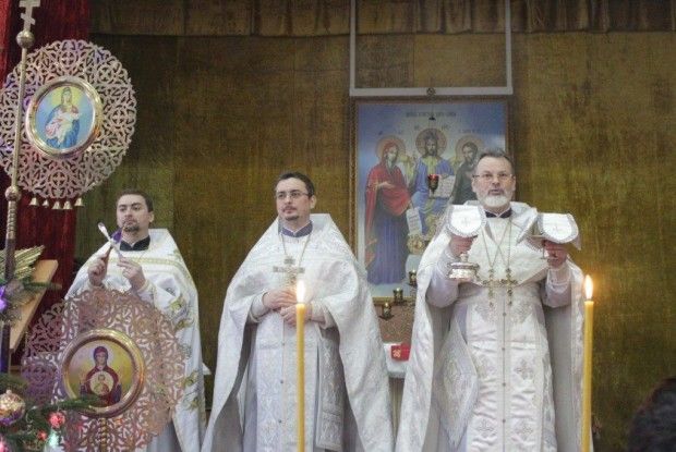 Радість іменинника розділили сини-священики і численні богомольці