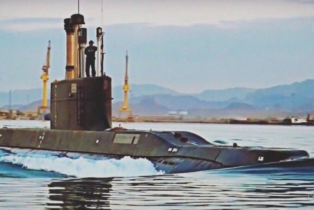 Іран похвалився новим підводним човном, озброєним крилатими ракетами