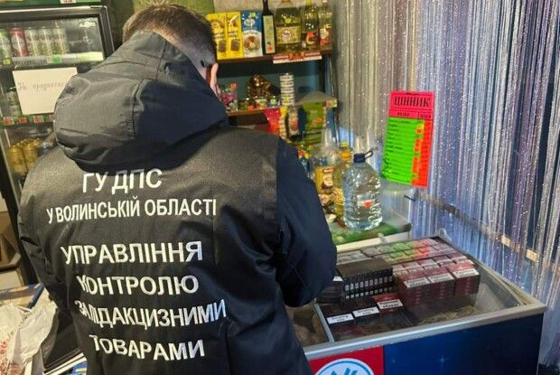 На Волині викрили зберігання тютюнових виробів без ліцензій та акцизних марок