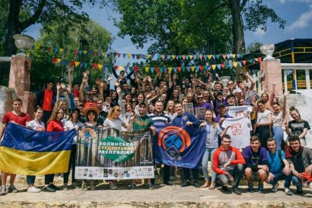 На Волині вкотре відбувся фестиваль «Студентська республіка-2019»