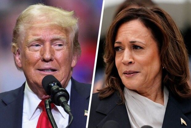 Камала Гарріс випереджає Дональда Трампа у чотирьох «хитких» штатах