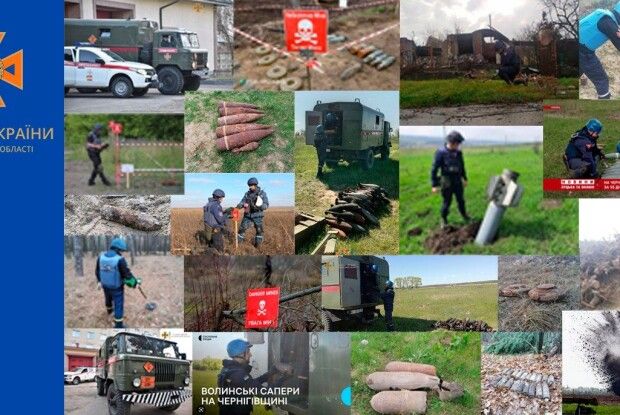 У 2022-му волинські піротехніки знешкодили більше тисячі боєприпасів в області та понад 3,5 тисяч – на деокупованих територіях