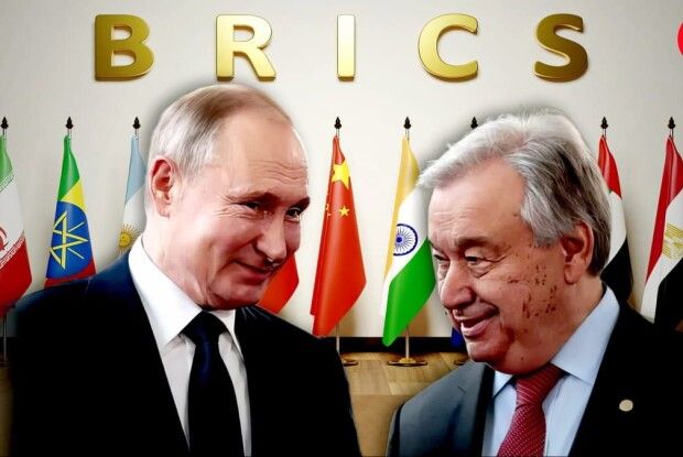 Чому Генсек ООН зустрічається з нацистом путіним?