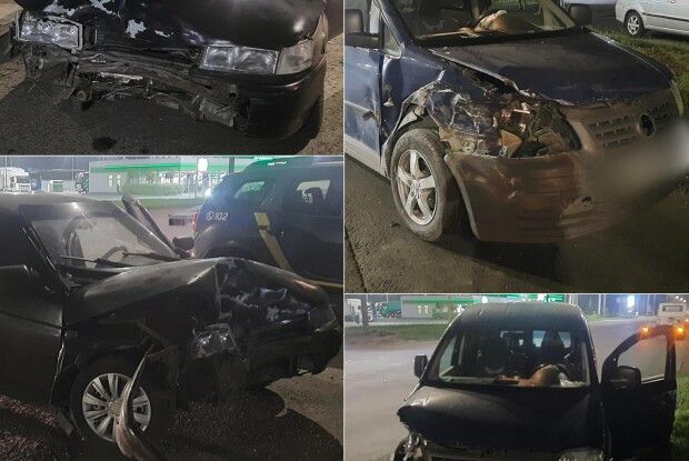 У Луцьку зіткнулися дві автівки