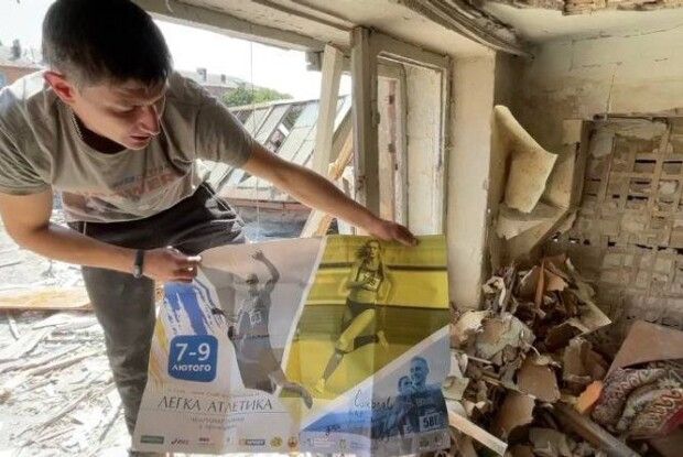 Брат легкоатлетки Табашник дістав з-під завалів загиблу матір і знайшов медалі та грамоти сестри