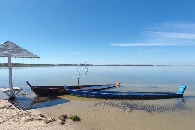 На Світязі зафіксували рекордний рівень води (Фото)