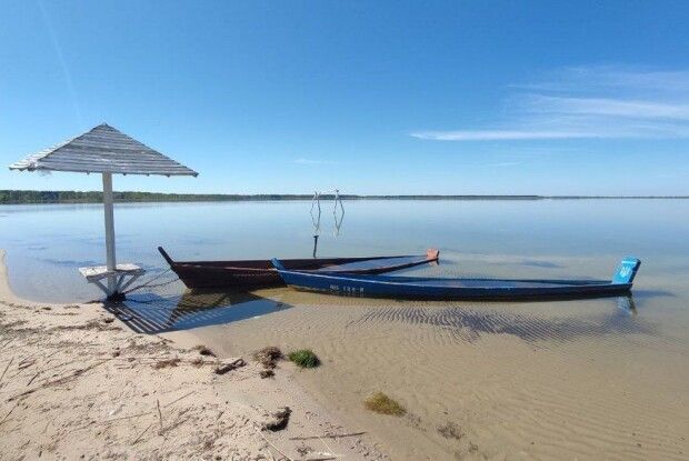 Чи надовго піднявся рівень води у волинському Світязі