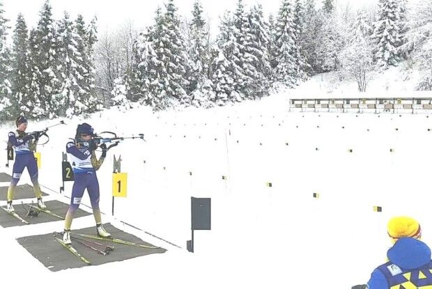 Як виступають волинські стріляючі лижники на Чемпіонаті України з біатлону серед юніорів та юніорок (Фото, відео)