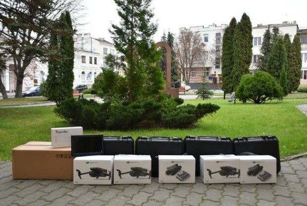 З Луцька для захисників відправили квадрокоптери