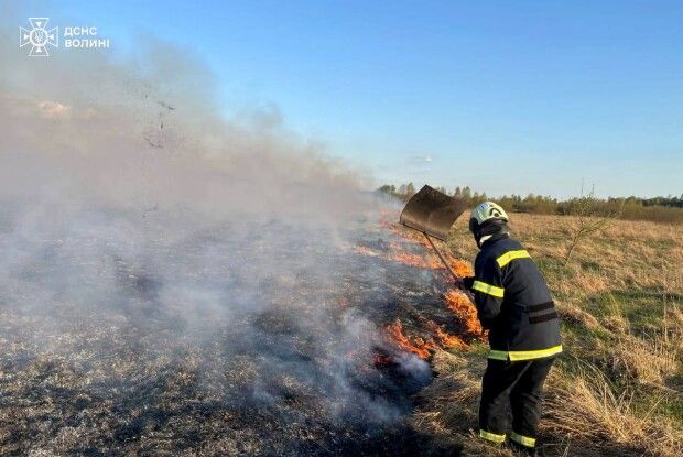 На Волині палають торф'яники