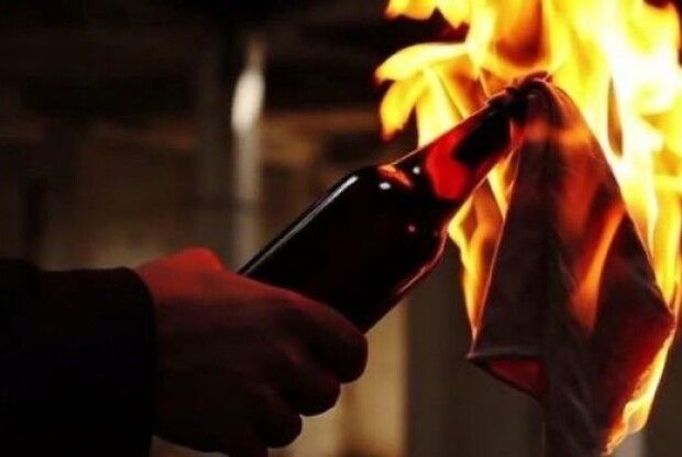 Лучанин розробляє катапульту для метання «коктейлів Молотова» (Фото)