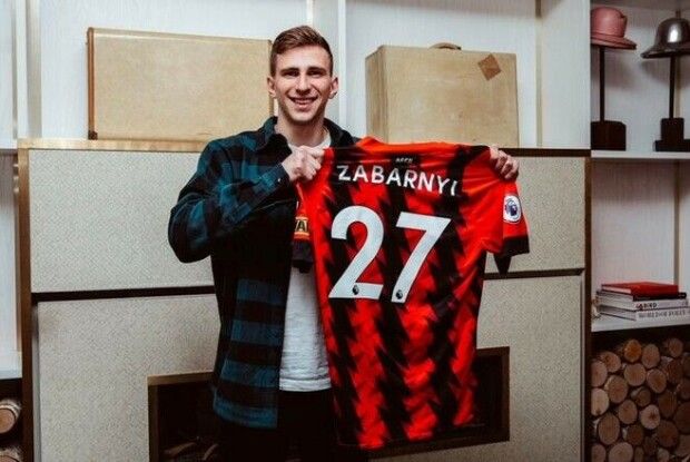 Стало відомо, скільки зароблятиме Забарний у Борнмуті