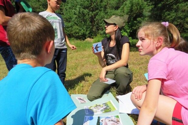 У Нацпарку «Цуманська пуща» розробили природничу гру «Знай наших: птахи України» (фото)