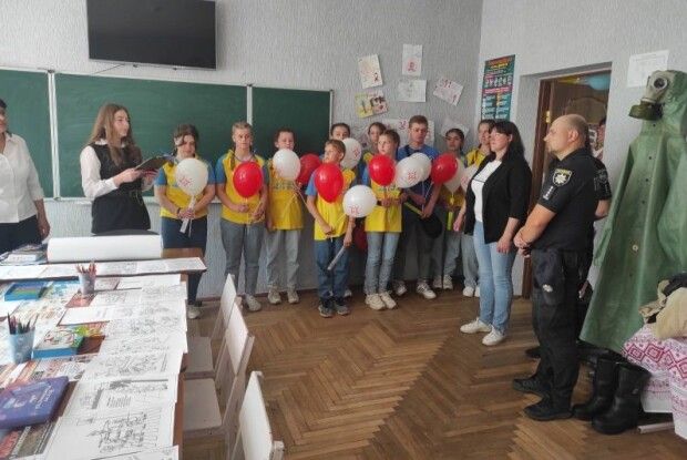У сільському ліцеї на Волині відкрили клас безпеки