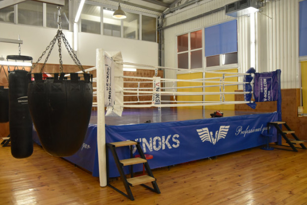 У Луцьку встановили новий боксерський ринг