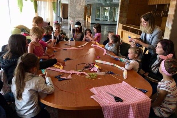 Луцька малеча власними руками створювала «Солоху»