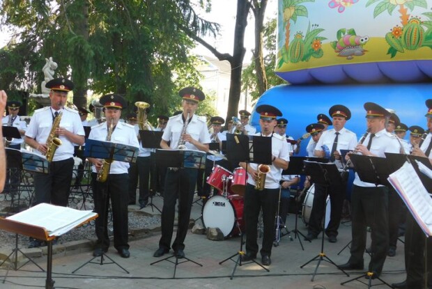 У Горохові виступив військовий оркестр