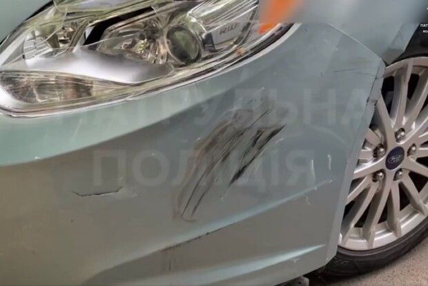 У Луцьку водійка скоїла ДТП та поїхала з місця події (Відео)