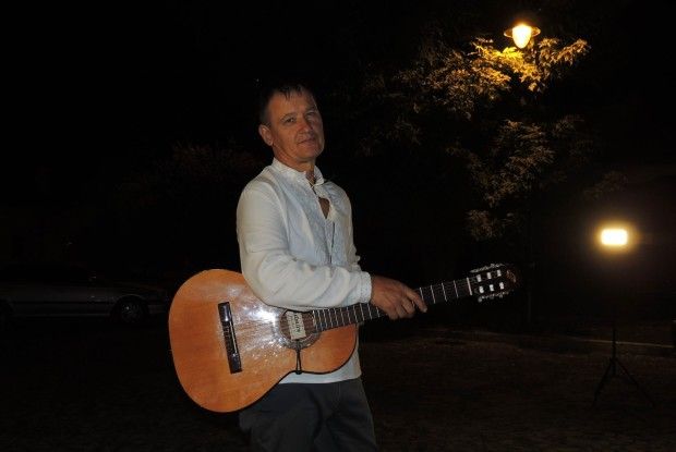 Волинський бард подарував Луцьку пісню на день народження