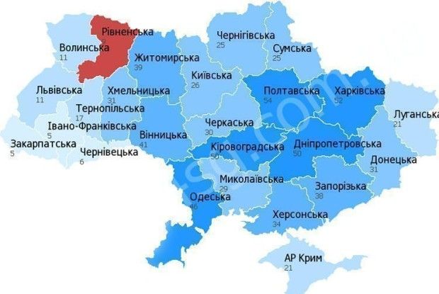 Рівненщина: коротко про головне