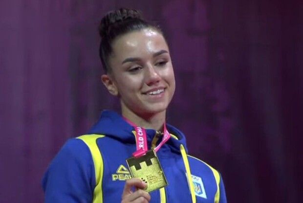 Українка вперше в історії виграла чемпіонат світу з аеробіки