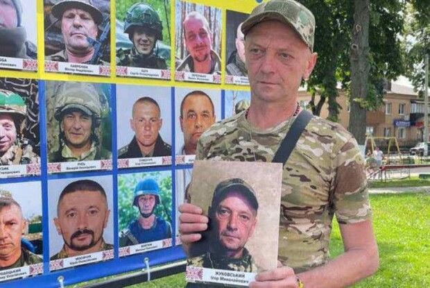 Після 392 днів полону воїн-волинянин Ігор Жуковський зняв свій портрет зі стенду зниклих безвісти