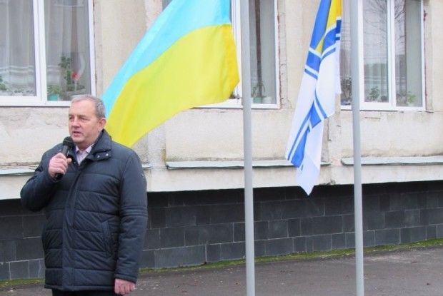 На Турійщині замайорів прапор Військово-Морських сил Збройних сил України 