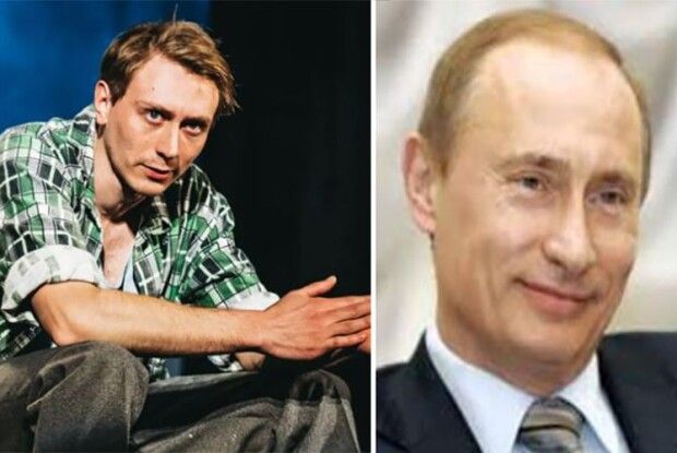 Чого боїться схожий на путіна  український актор