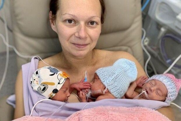 Соломія, Злата та Марко разом важили менш як 4,5 кілограма