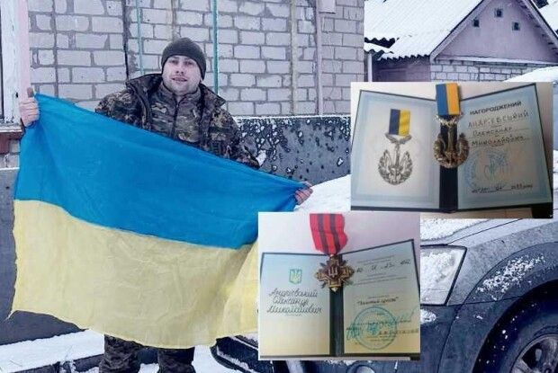Бійця з Рожищенської громади Залужний нагородив «Сталевим хрестом»