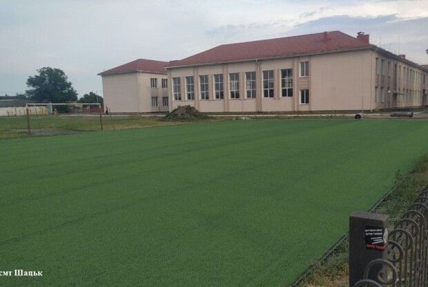 Незабаром на Волині відкриють ще 3 нових футбольних поля із штучним покриттям