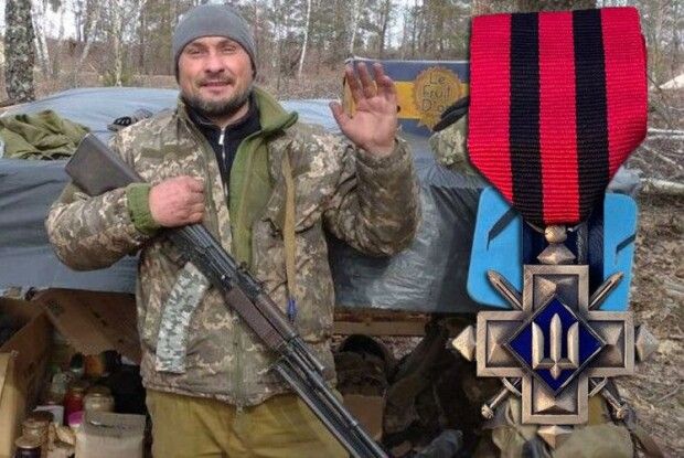 Герой газети «Волинь» отримав «Золотий хрест» від Залужного!