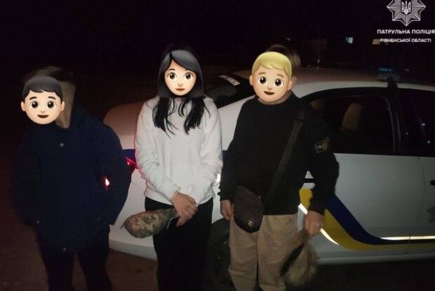 Патрульні Рівненщини відшукали дітей завдяки винахідливості