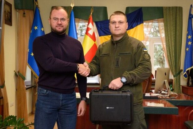 З Луцька на фронт передали сучасний квадрокоптер (Фото)