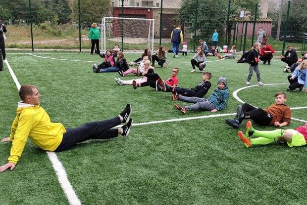У Луцьку учасник олійпійських ігор провів тренування (Фото)