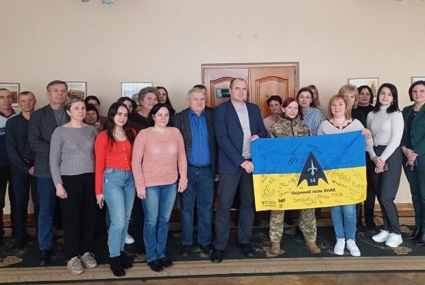 Військові подякували громаді на Волині за волонтерську діяльність