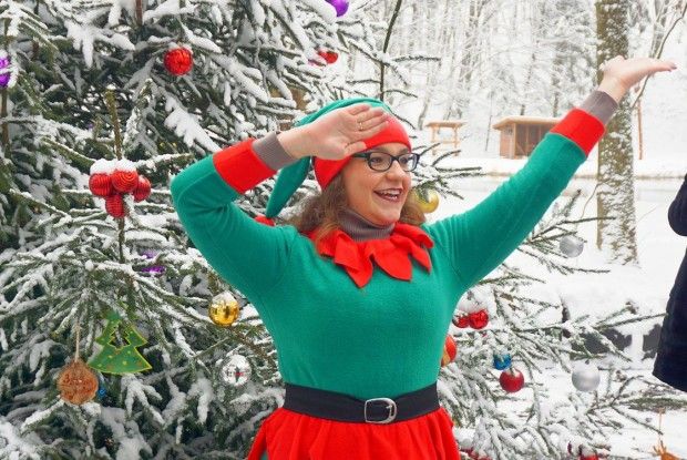 Красуня ялинка, танці, ельфи і подарунки у Воротневі (Фото, відео)