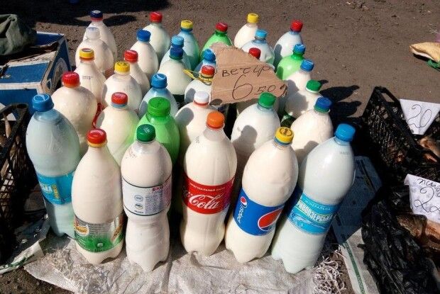 Українці збільшили споживання базарного молока в 1,8 рази