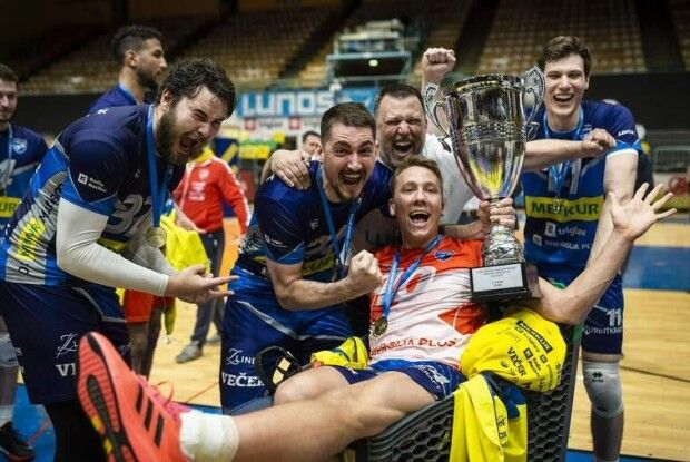 Український волейболіст став чемпіоном Словенії (Фото)