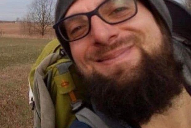 Швейцарець пішки добрався до Турійська