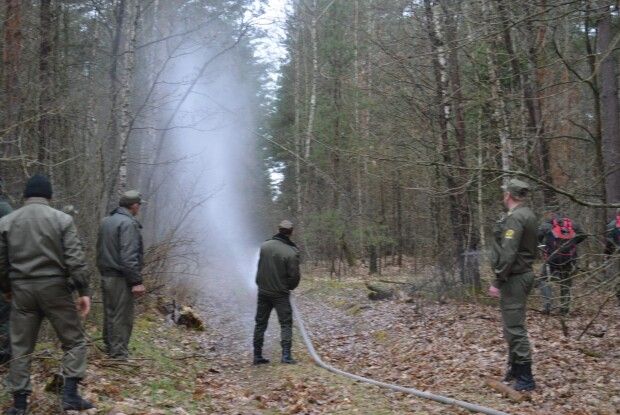 Пожежну ситуацію оцінювали з допомогою квадроцикла
