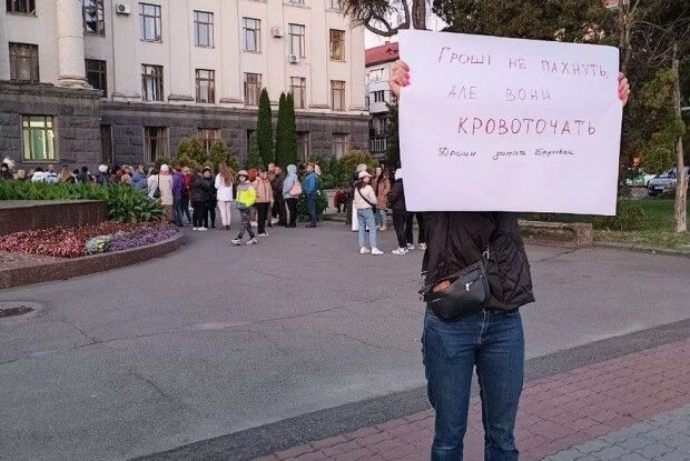 Лучани протестують проти капремонтів під час війни