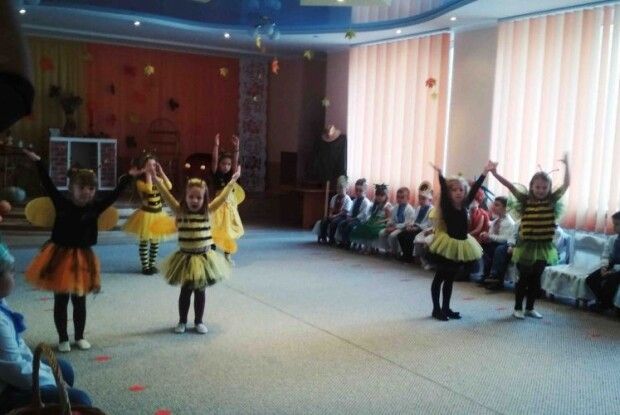 У старовижівському дитсадку пройшло свято осені