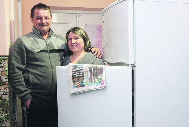 «Думаю, що за крик?  А то жінка радіє, що подарунок від «Волині» виграла!»