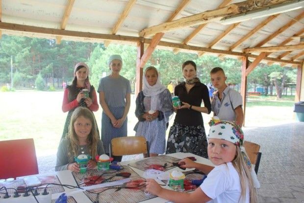 Діти переселенців і з особливими потребами прийняли Таїнства Сповіді і Причастя