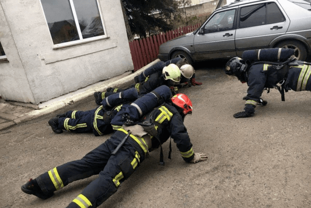 Як тренуються волинські рятувальники 