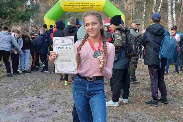 Юна горохівчанка привезла нагороду зі спортивних змагань