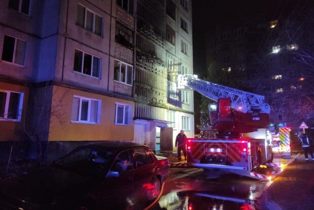 Під час пожежі в обласному центрі Волині із багатоповерхівки евакуювали 5 людей